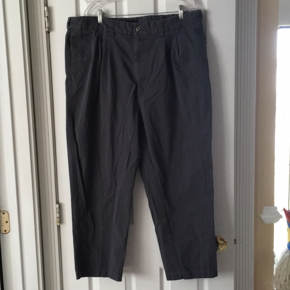 Harbor Bay men’s gray cotton pants Size 42X30